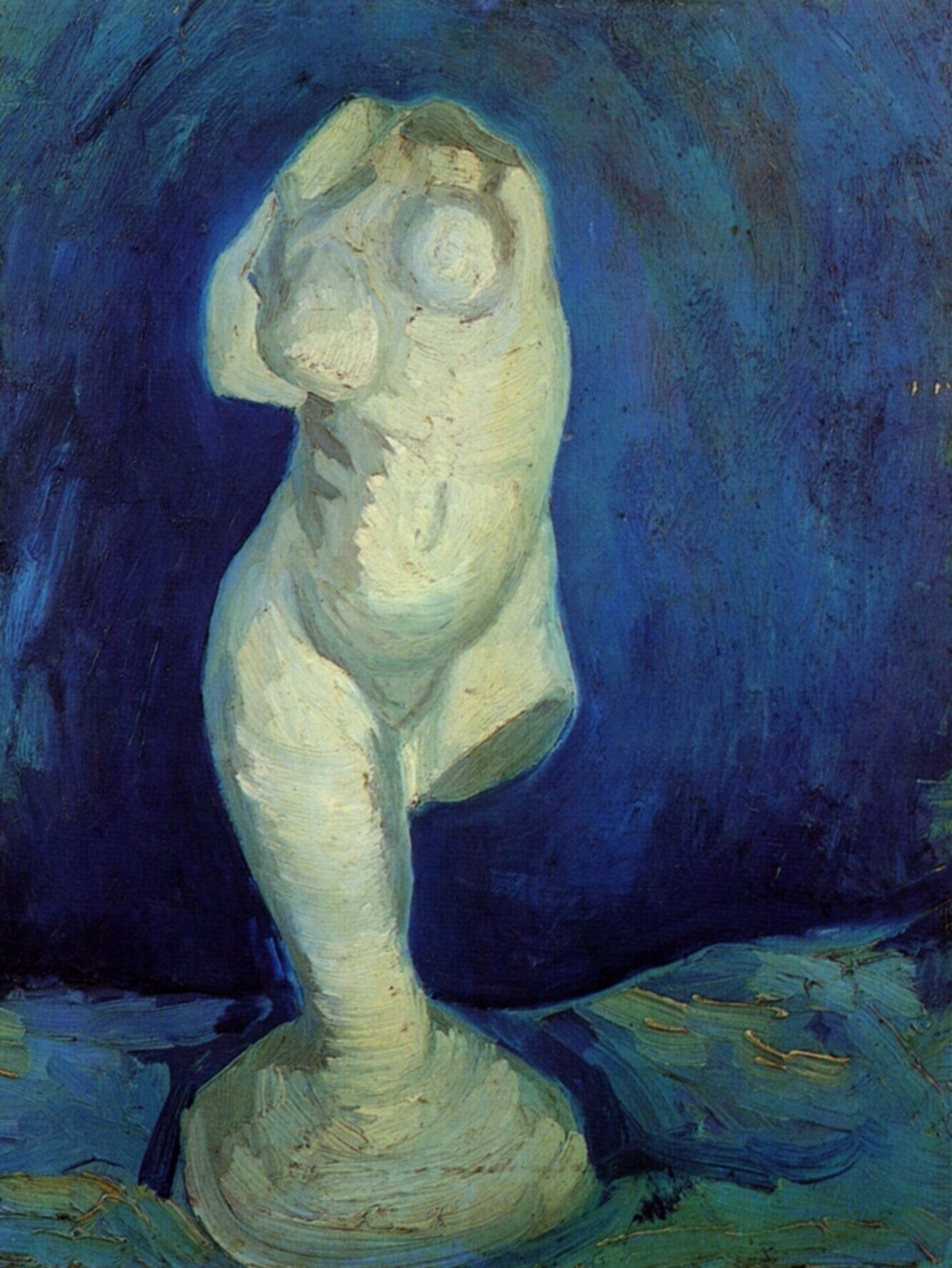  Ван Гог Париж  Женский торс статуя 